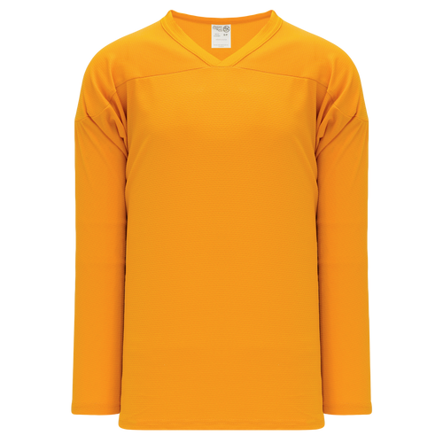 Athletic Knit (AK) H6000A-006 Adult Gold Practice Hockey Jersey - PSH Sports
