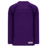 Athletic Knit (AK) H6000A-010 Adult Purple Practice Hockey Jersey