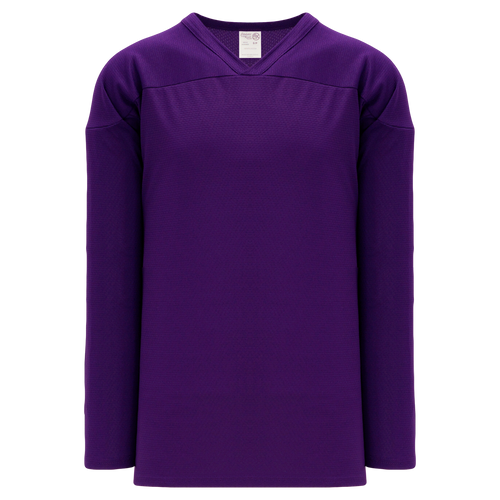 Athletic Knit (AK) H6000A-010 Adult Purple Practice Hockey Jersey - PSH Sports