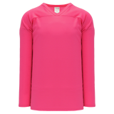 Athletic Knit (AK) H6000A-014 Adult Pink Practice Hockey Jersey