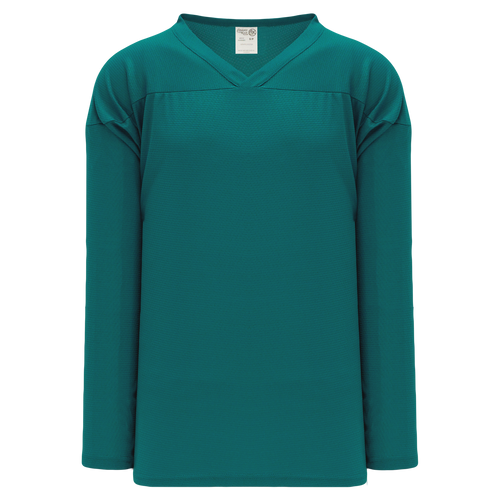 Athletic Knit (AK) H6000Y-027 Youth Pacific Teal Practice Hockey Jersey - PSH Sports