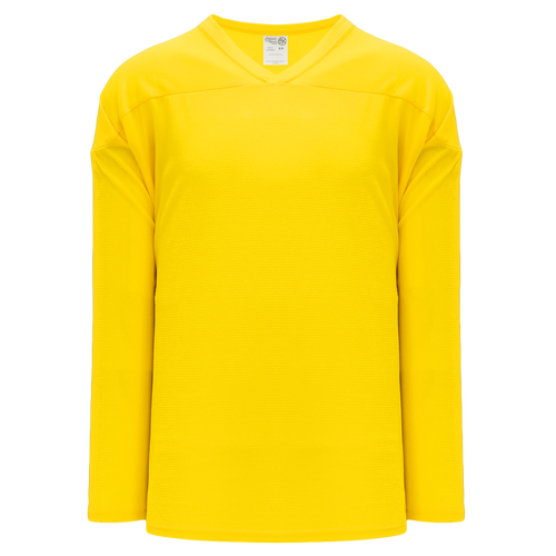 Athletic Knit (AK) H6000A-055 Adult Maize Practice Hockey Jersey - PSH Sports
