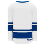 Athletic Knit (AK) H6400A-207 Adult White/Royal Blue League Hockey Jersey