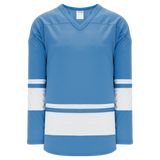 Athletic Knit (AK) H6400A-227 Adult Sky Blue/White League Hockey Jersey