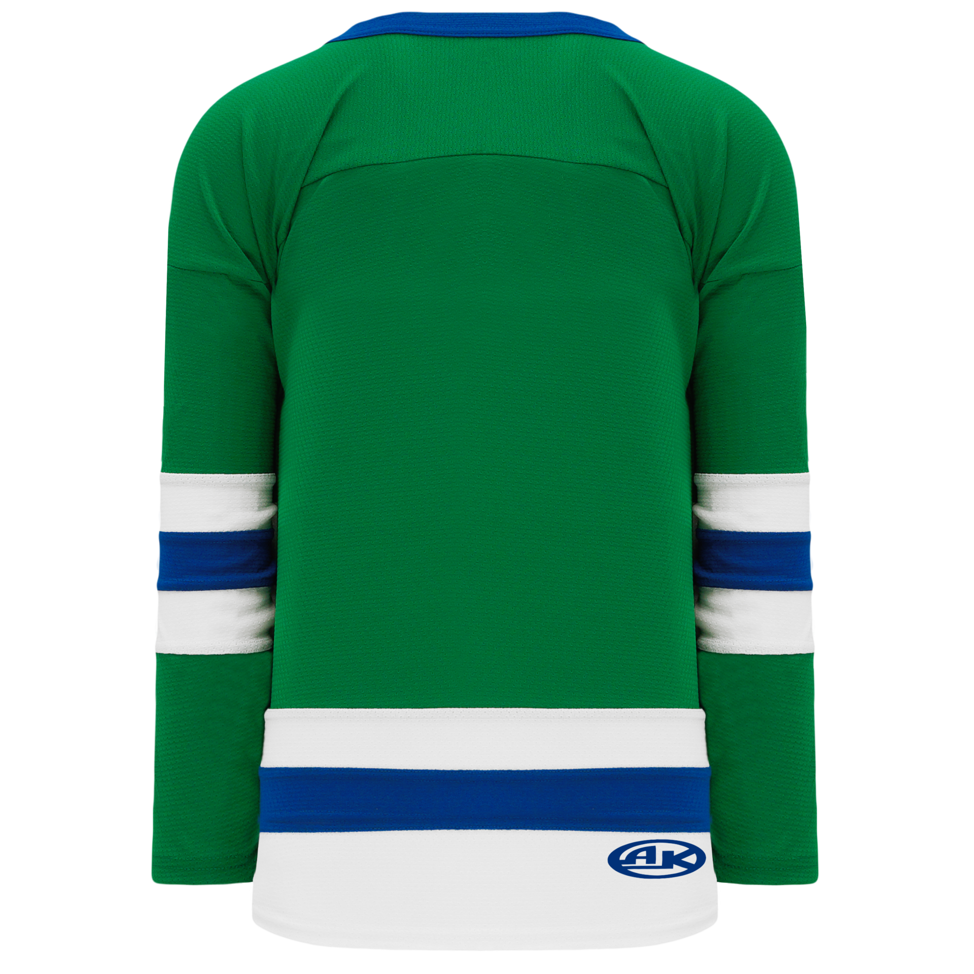 Custom Light Blue Kelly Green-White Hockey Jersey Discount