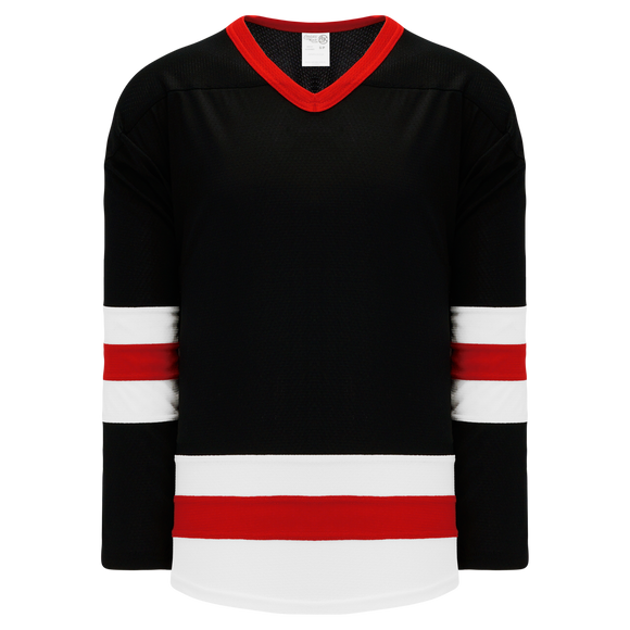 Gold Black Red Custom Beer League Blank Hockey Jerseys | YoungSpeeds