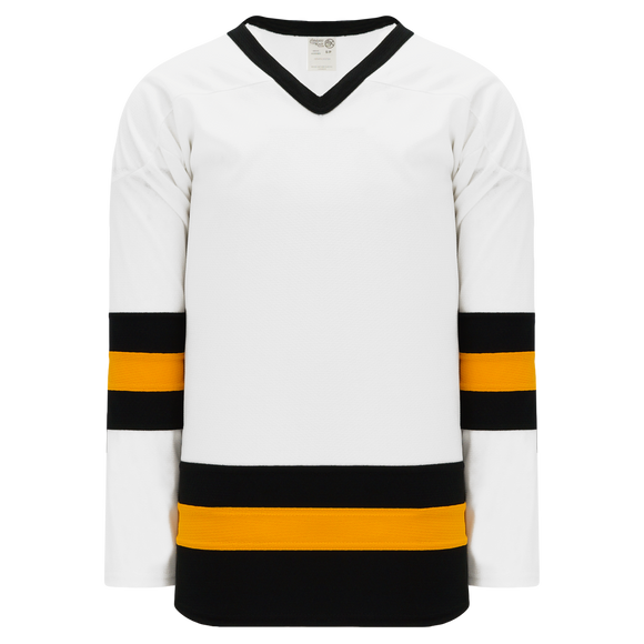 Athletic Knit H7000-330 House League Hockey Jersey - Orange / White / Black