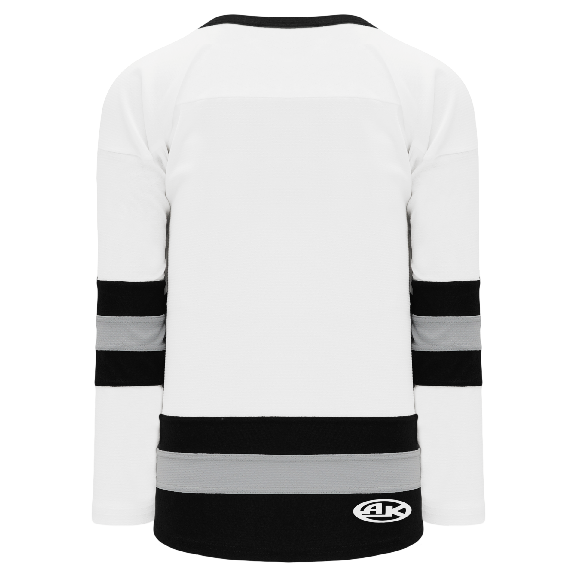 Athletic Knit AK H6500A 627 Adult White Black Grey League Hockey Jer PSH Sports