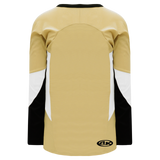 Athletic Knit (AK) H6600Y-281 Youth Vegas Gold/Black/White League Hockey Jersey
