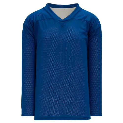 Athletic Knit (AK) H686A-206 Adult Royal Blue/White Reversible Practice Hockey Jersey - PSH Sports