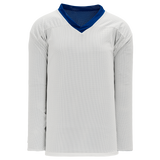 Athletic Knit (AK) H686A-206 Adult Royal Blue/White Reversible Practice Hockey Jersey