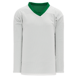 Athletic Knit (AK) H686A-210 Adult Kelly Green/White Reversible Practice Hockey Jersey