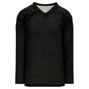 Athletic Knit (AK) H686A-221 Adult Black/White Reversible Practice Hockey Jersey