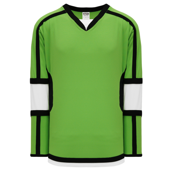 Athletic Knit (AK) H7000A-107 Adult Lime Green Select Hockey Jersey