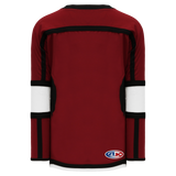 Athletic Knit (AK) H7000Y-426 Youth AV Red Select Hockey Jersey