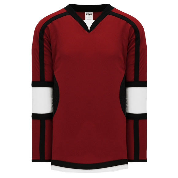 Athletic Knit (AK) H7000A-426 Adult AV Red Select Hockey Jersey