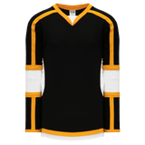 Athletic Knit (AK) H7000Y-437 Youth Black/Gold Select Hockey Jersey