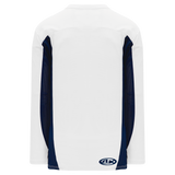 Athletic Knit (AK) H7100Y-217 Youth White/Navy Select Hockey Jersey