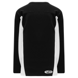 Athletic Knit (AK) H7100A-221 Adult Black/White Select Hockey Jersey