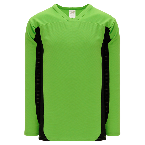 Athletic Knit (AK) H7100Y-269 Youth Lime Green/Black Select Hockey Jersey