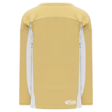 Athletic Knit (AK) H7100A-280 Vegas Gold/White Select Adult Hockey Jersey
