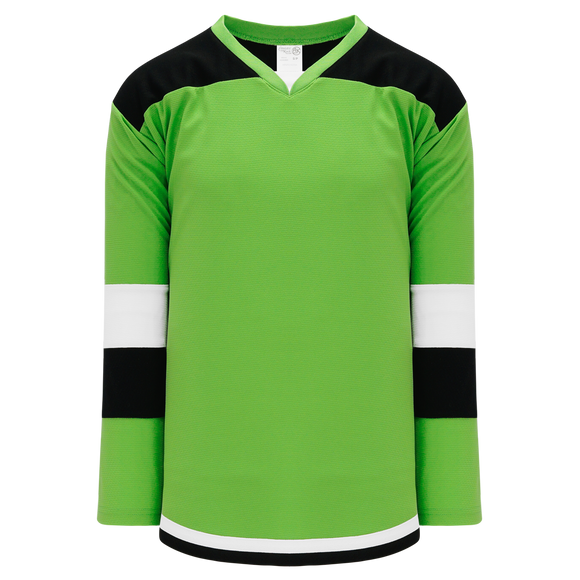 Athletic Knit (AK) H7400A-107 Adult Lime Green Select Hockey Jersey