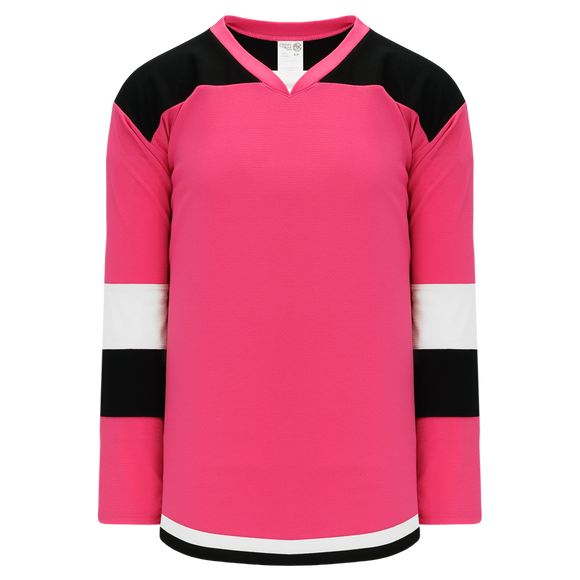 Athletic Knit (AK) H7400A-272 Adult Pink Select Hockey Jersey