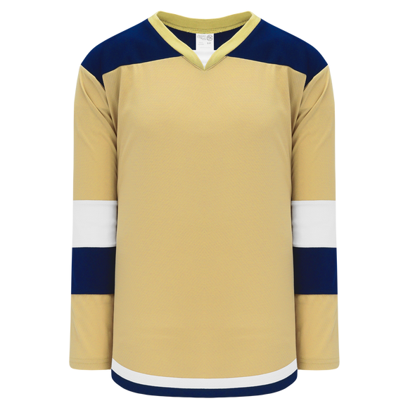 Athletic Knit (AK) H7400A-283 Adult Vegas Gold Select Hockey Jersey