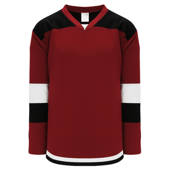 Athletic Knit (AK) H7400A-426 Adult AV Red Select Hockey Jersey
