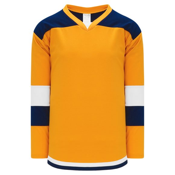 Athletic Knit (AK) H7400Y-431 Youth Gold Select Hockey Jersey