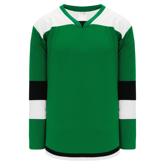 Athletic Knit (AK) H7400A-440 Adult Kelly Green Select Hockey Jersey