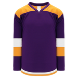Athletic Knit (AK) H7400Y-441 Youth Purple Select Hockey Jersey