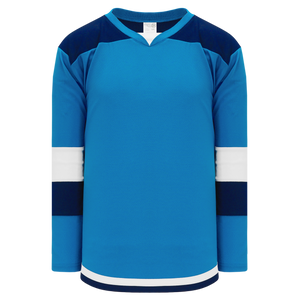 Athletic Knit (AK) H7400A-468 Adult Pro Blue Select Hockey Jersey