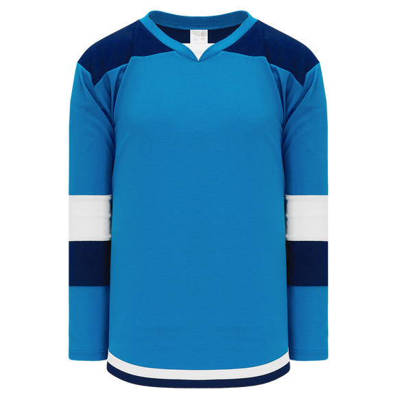 Athletic Knit (AK) H7400A-468 Adult Pro Blue Select Hockey Jersey