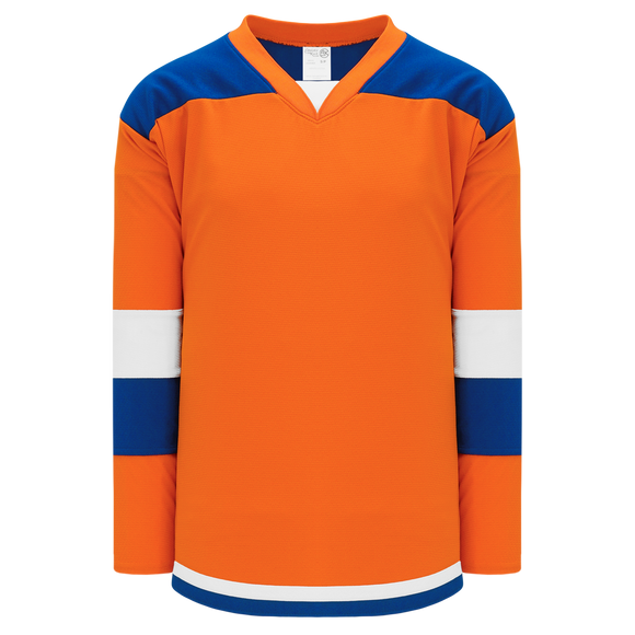 Athletic Knit (AK) H7400A-483 Adult Orange Select Hockey Jersey