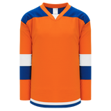 Athletic Knit (AK) H7400A-483 Adult Orange Select Hockey Jersey