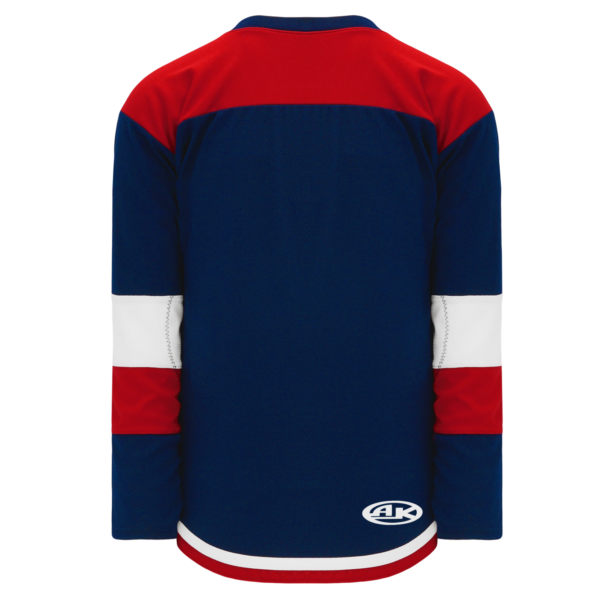 Red white and blue best sale hockey jerseys