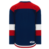 Athletic Knit (AK) H7400A-764 Adult Navy Select Hockey Jersey