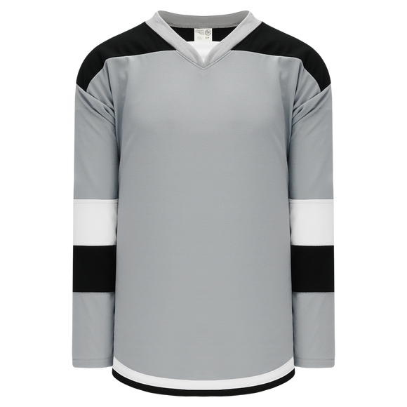 Athletic Knit (AK) H7400A-973 Adult Grey Select Hockey Jersey