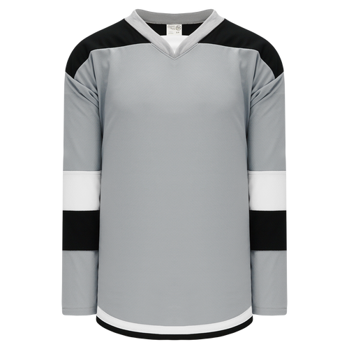 Athletic Knit (AK) H7400Y-973 Youth Grey Select Hockey Jersey - PSH Sports