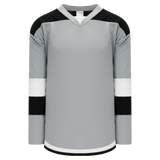 Athletic Knit (AK) H7400Y-973 Youth Grey Select Hockey Jersey