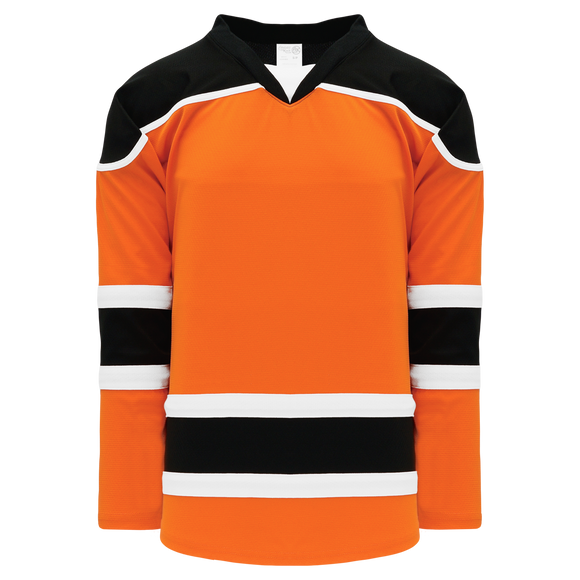 Athletic Knit (AK) H7500A-330 Adult Orange Select Hockey Jersey