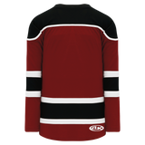 Athletic Knit (AK) H7500Y-426 Youth AV Red/Black/White Select Hockey Jersey