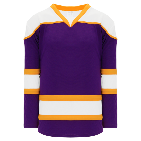 Athletic Knit (AK) H7500A-441 Adult Purple Select Hockey Jersey