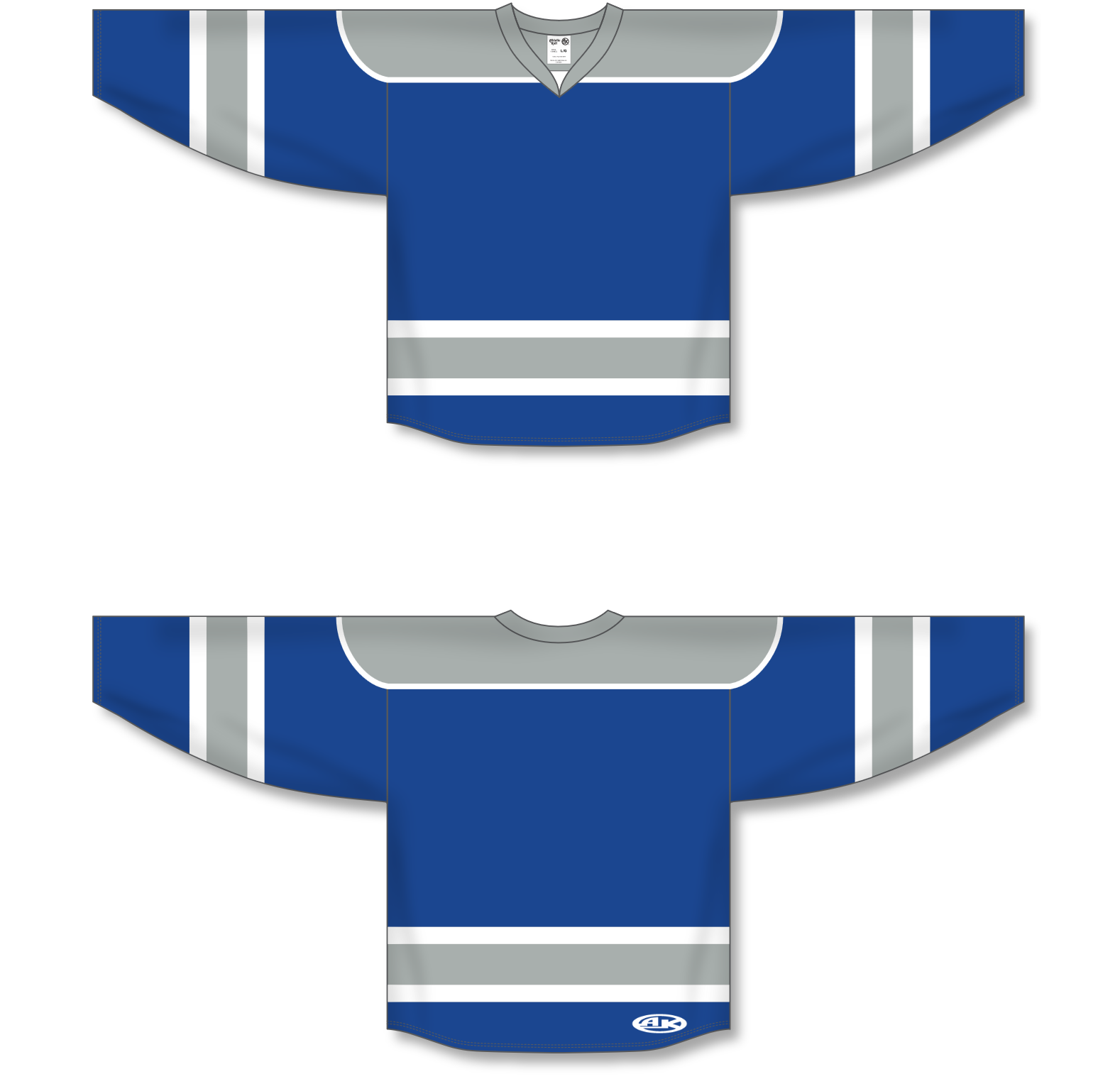 Projoy Adult XXXL Ice/Roller Hockey jersey white/blue