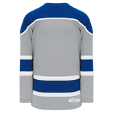 Athletic Knit (AK) H7500A-450 Adult Grey Select Hockey Jersey