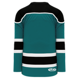 Athletic Knit (AK) H7500A-457 Adult Pacific Teal Select Hockey Jersey