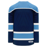 Athletic Knit (AK) H7500A-761 Adult Navy Select Hockey Jersey