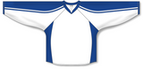 Athletic Knit (AK) H7600 White/Royal Blue Select Hockey Jersey - PSH Sports