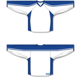 Athletic Knit (AK) H7600 White/Royal Blue Select Hockey Jersey - PSH Sports